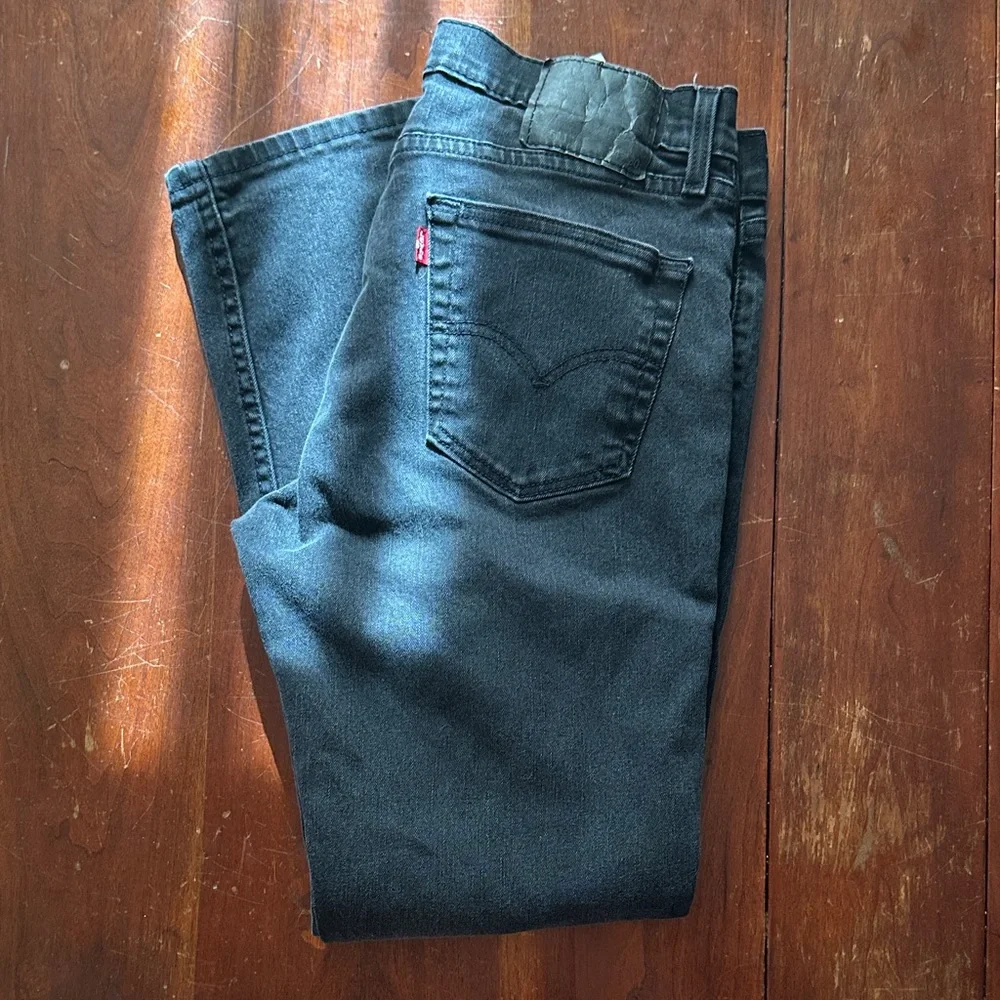 Levi's Strauss, Style 511, Men’s Slim Straight Jeans — Black, W 34 L 30